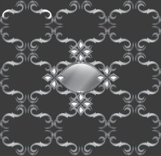vintage retro seamless pattern N19