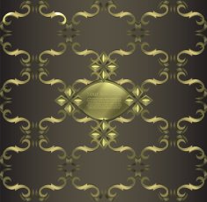 vintage retro seamless pattern N21