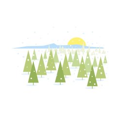 forest landscape N6