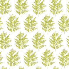 Seamless pattern with fern leaves vector