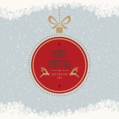 christmas ball merry snowflakes background N3
