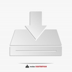 Abstract download web icon