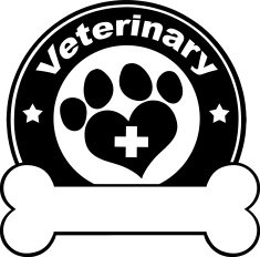 Black Circle With Cross And Bone Under Text