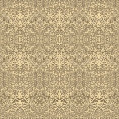 Seamless laced golden pattern