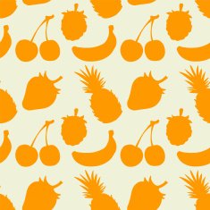 seamless pattern with fruits and berries N8