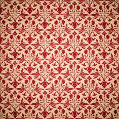 Vintage Floral Seamless Background N19