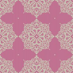 Vector seamless pattern in Victorian style N26