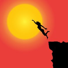 Vector silhouette of the woman N96