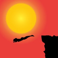 Vector silhouette of the woman N99