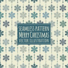 Seamless background with snowflakes N4
