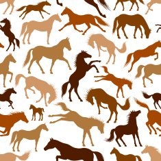 Horses pattern N3