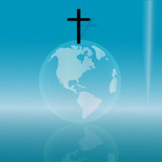 Vector silhouette of the cross N2