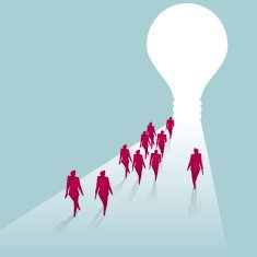 Group of businessman walking N2