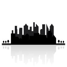 Building silhouettes N17