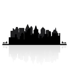 Building silhouettes N18