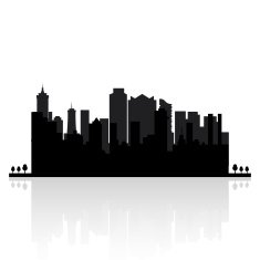 Building silhouettes N19