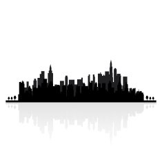 Building silhouettes N25