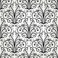 Seamless floral abstract ornament N2