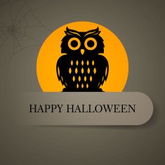 Vector Scary Halloween Design