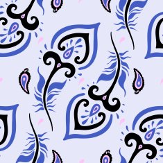 Beautiful peacock Feathers Seamless background N2