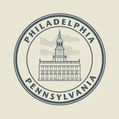 Stamp Pennsylvania Philadelphia N2