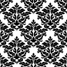 Classic damask seamless pattern