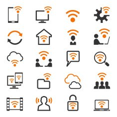 Communication icon set N24