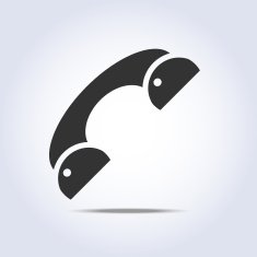 Phone handset icon