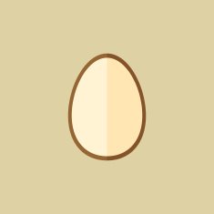 Egg Food Flat Icon N2