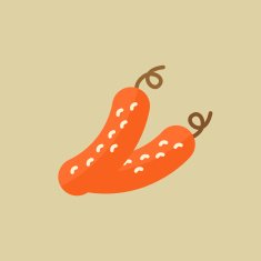 Cucumber Food Flat Icon
