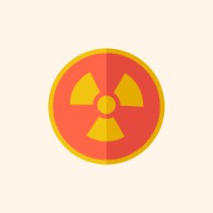 Nuclear Flat Icon N2