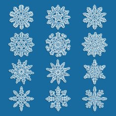 snowflake set N7