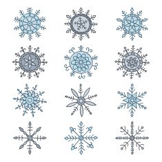 snowflake set N8