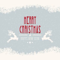 merry christmas snow background
