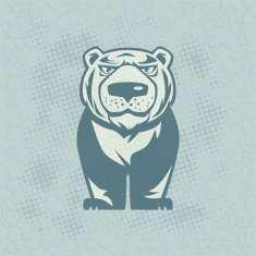 angry tiger mascot