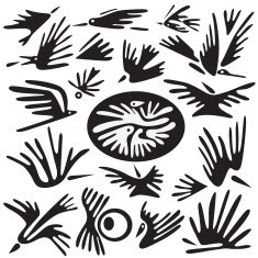 birds abstract symbols N2