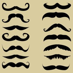 mustache Set N9