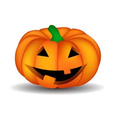 Halloween Background with Pumpkin Vector Illustration N27