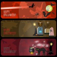 Halloween Banners Set N3