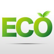 Green eco friendly template