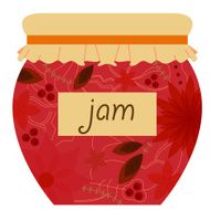 Jam jar retro