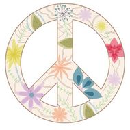 Peace sign vintage