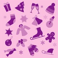 Winter design elements