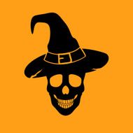 Vector Halloween Skull N2