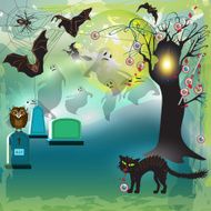 halloween background N177