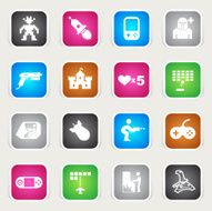 Multicolor Icons - Arcade Gaming