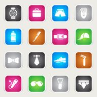 Multicolor Icons - Man&#039;s Accessories N2