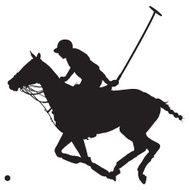 Polo Pony Silhouette N2