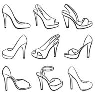 shoes vector illustration N2