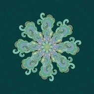 Decorative rosette N10